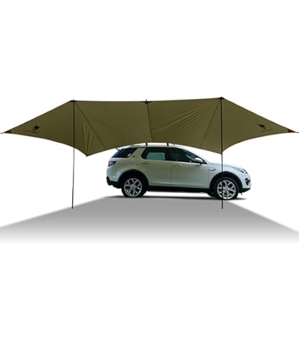 Amazon.co.jp: ogawa 2334 Outdoor Camping Tarp Car Side Tarp AL-2